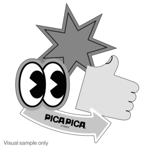 Branded digital stickers